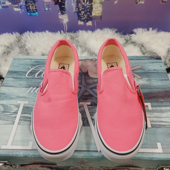 Vans Pink Lemonade Classic slip on (CL) - Picture 10 of 13